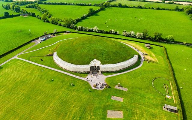 Newgrange gets the front page treatment