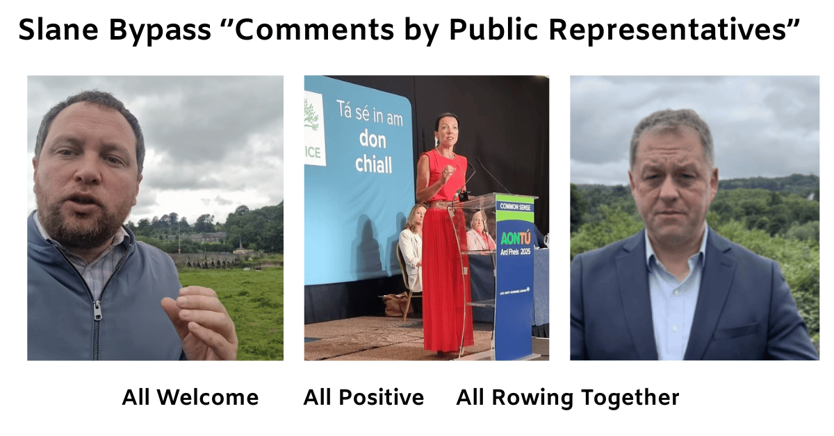 Slane Bypass meets with Great Satisfaction and delight  with Public Representatives