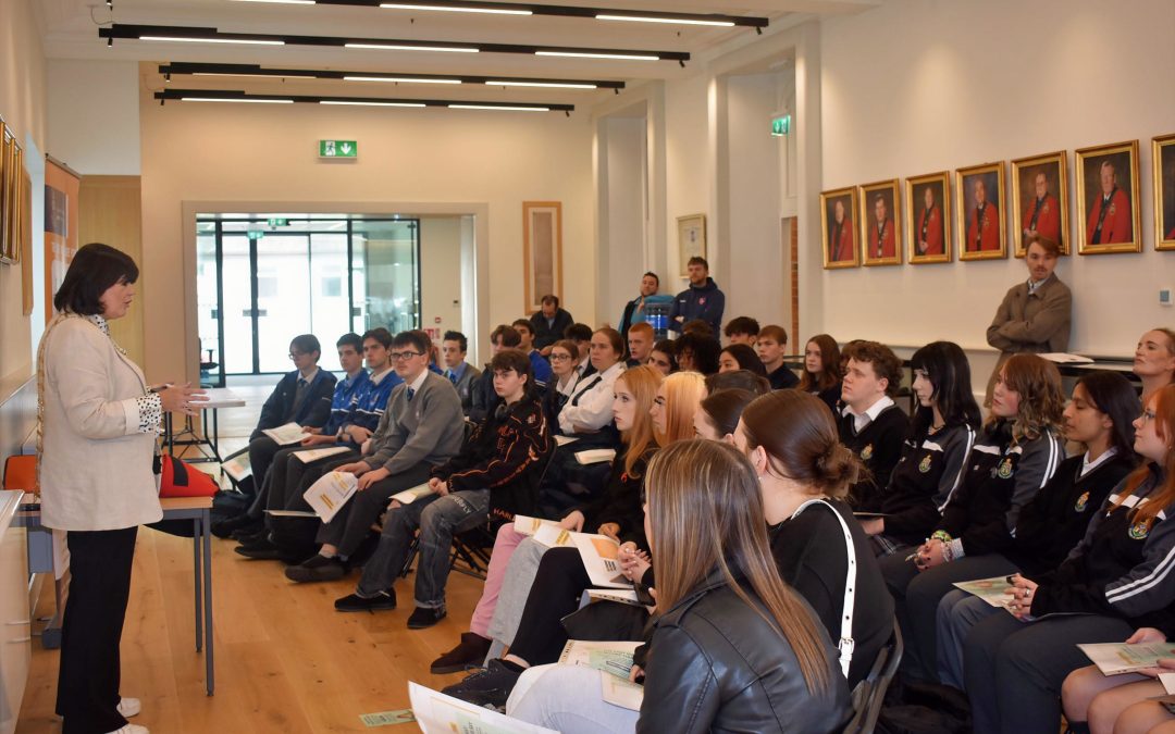 Students Inspired at Drogheda Workshop On Voting and Civic Duty