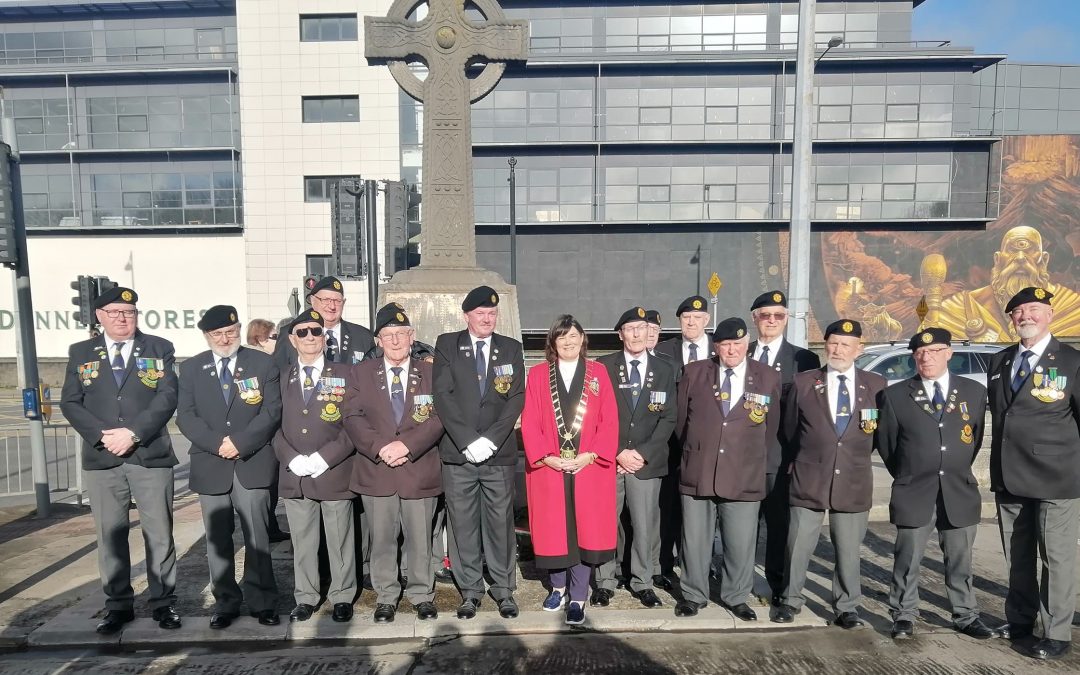 Ceremonies held to mark centenary of unveiling of Drogheda Cenotaph