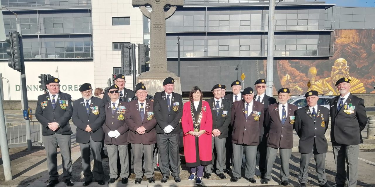 Ceremonies held to mark centenary of unveiling of Drogheda Cenotaph
