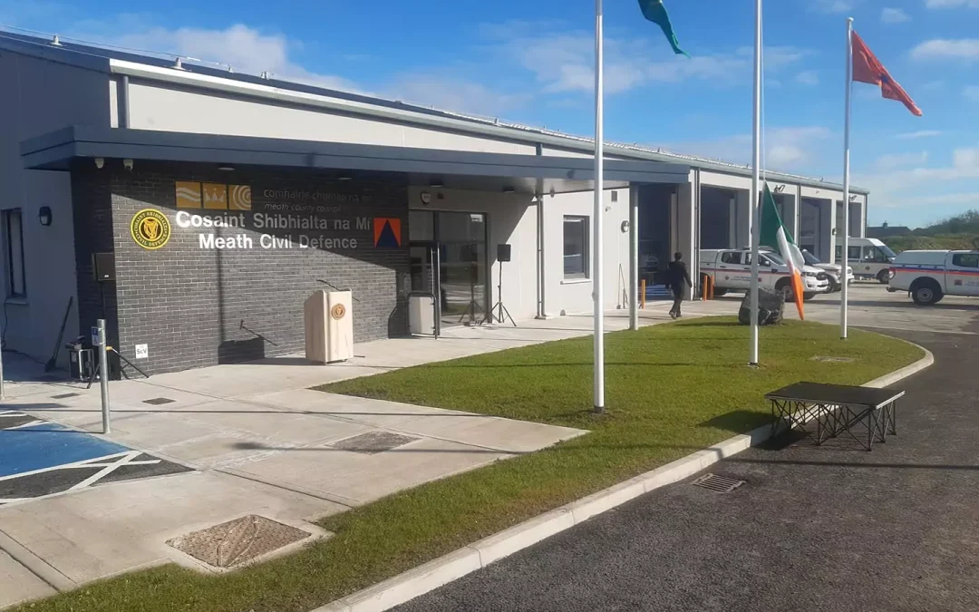 Update on Fire at Meath Civil Defence And McQuaid’s Pharmacy Oldcastle